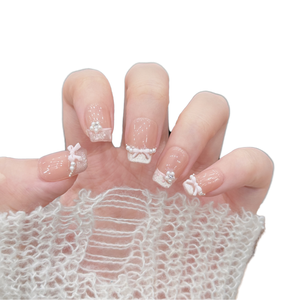 <span class=keywords><strong>Uñas</strong></span> <span class=keywords><strong>Postizas</strong></span> Hechas a Mano con Forma de Almendra, Cobertura Total, Plástico de Alta Calidad, Arte de <span class=keywords><strong>Uñas</strong></span> de Lujo, Venta al Por Mayor, Logotipo Personalizado - Product Image 1