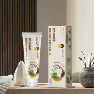 Organic <strong>Coconut</strong> Toothpaste <strong>for</strong> Home Use Strengthens Gums Removes Stains Bad Breath Repair Active Whitening <strong>Teeth</strong> - Product Image 4
