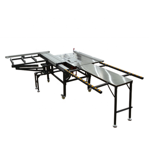 Scie à panneaux horizontale portative pliable WJ600B avec moteur 2600W, sans poussière, facile à utiliser - Product Image 3
