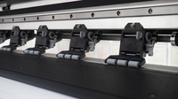 Impresora de inyección de tinta UV automática de 2 cabezales de impresión con ancho de 2,1 m, XP600, rollo a rollo, para vinilo flexible y pintura mural