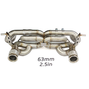 Échappement Valvetronic ING, double tuyau en X, en acier inoxydable, pour Lamborghini <span class=keywords><strong>Huracan</strong></span> EVO <span class=keywords><strong>STO</strong></span> sans soupape, pièces de performance automobile - Product Image 1