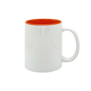 Taza de café en blanco blanca de cerámica de Grado Superior Popular para sublimación - Product Image 2