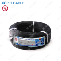 JZD UL3239 FT2 Prueba de Llama Cable de Alto Voltaje 3-20kV 2AWG a 12AWG Alta Temperatura 200 °C Cable de Conexión de Goma de Silicona