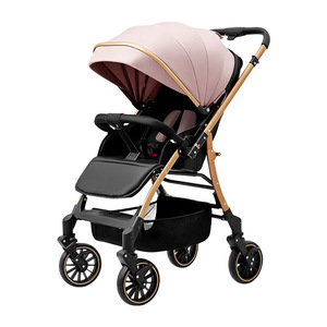 Passeggino per Bambini Universale a Quattro Ruote, Telaio in Lega di Alluminio Leggero, Capacità di Carico 15kg, Pieghevole, Reclinabile, con Seduta Alta - Product Image 3