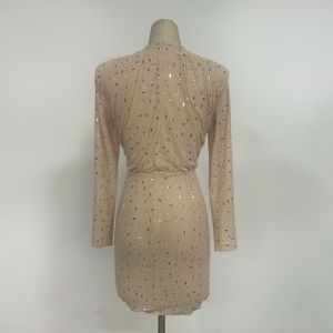 OEM Sexy Spicy Girl Hollow Out Cross Tie Steel Ring Fishbone Slim Fit Suspender Pleated Hip Hugging <b>Women</b> <b>Corset</b> Dress - Product Image 2