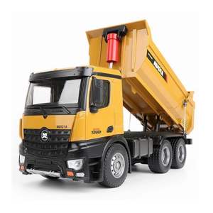 <span class=keywords><strong>Huina</strong></span> <span class=keywords><strong>1582</strong></span> 1/14 10ch aleación Metal Hobby Control remoto ingeniería volquete coches volquete camiones RC juguetes de construcción - Product Image 5