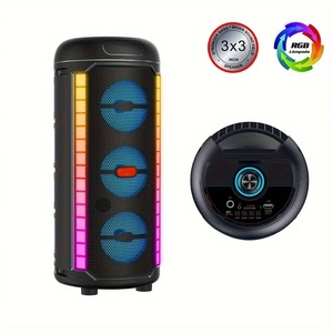 3x3 inch loa siêu trầm HIFI siêu Bass bên màu xanh răng Stereo woofer RGB ánh sáng DJ kích thước lớn karaoke Microphone tháp Loa - Product Image 6