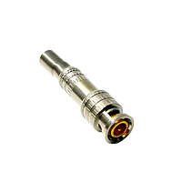 Prix Hotsell RG58 RG59 prise soudage mâle CCTV rapide vis sans soudure BNC connecteur mâle câble Coaxial RG6 connecteur 2 broches BNC