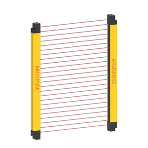 Cortina de Luz de Seguridad Akusense BKL20, Barrera Infrarroja de 24V, Salida NPN/PNP IP65, Modelo BKL20-T0806NC - Product Image 1