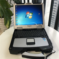 Ordinateur portable Panasonic CF-19 d'occasion avec écran tactile multipoint, processeur i5 3e génération, 8 Go de RAM, kit de diagnostic essentiel - Prises UK