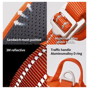 Truelove الجملة عاكس مريح الحيوانات الأليفة تسخير لا سحب النايلون لينة الحيوانات الأليفة المنتج أفضل بائع المعاد تدويرها تسخير تدريب الكلب - Product Image 5