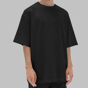 T-shirts Streetwear Homme à Épaules Tombantes, Coupe Boxy, T-shirts Vides Oversize 100% Coton, Fabricant de Chemises Designer - Product Image 2