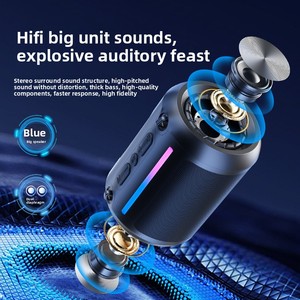 Altoparlante Portatile da Esterno BT5.4 IPX4 Impermeabile HiFi Bassi Profondi Luce RGB AI Voice Vivavoce Comandi Vocali Lunga Durata della Batteria - Product Image 3