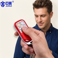 Control Remoto Duplicador RF de 4 Botones 433.92MHz con Cubierta Deslizante para Puerta de Garaje, Persianas Enrollables y Abridores de Portones