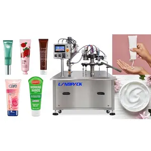 Supplier For Sale Small Cream Cosmetic Silicone Tube Fill Seal Filling Machines Machine