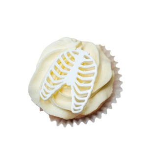 ECCOBELLA - Adornos Reutilizables de Acrílico para Pasteles y Cupcakes de Halloween, 50 Piezas/Bolsa OPP, para Decoración de Pasteles y Artículos de Fiesta - Product Image 5