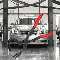 Pince à joint d'échappement en caoutchouc pour voiture, pince de démontage de joint de tuyau d'échappement, extracteur de support d'échappement, outils à poignée antidérapante pour carrosserie automobile