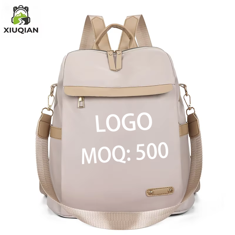 Oxford Fabric Women Backpack Custom Logo Customizable Material, Urban ...
