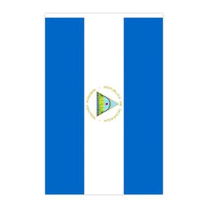 ธงประดับตกแต่งแบบสายรุ้ง ขนาด 5.5x8 นิ้ว ทำจากโพลีเอสเตอร์ พิมพ์ลายกราฟิกนิการากัว สำหรับตกแต่งภายในและภายนอกอาคาร (20 ชิ้น/ชุด) ขายส่ง - Product Image 2