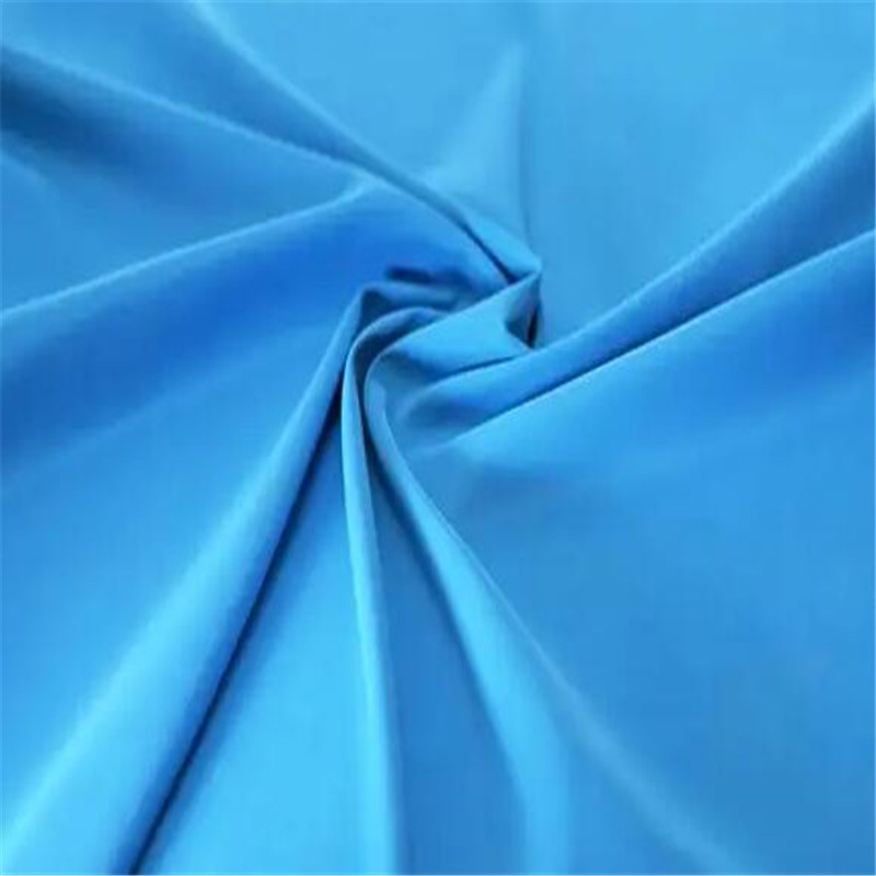 Plain 70D Nylon Spandex 4-way Elastic Cool Feeling in Stock Fabric for UV-resistant Cloth