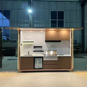 Cocina Móvil para Exteriores, para Reuniones Familiares, Fiestas, Barbacoas, Gabinete Integrado, Cocina Completa Simple y de Lujo - Product Image 1