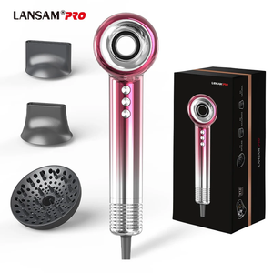 ไดร์เป่าผม LANSAM รุ่น Elegant Professional BLDC Brushless Ionic สำหรับร้านเสริมสวยและใช้ในบ้าน ความเร็วสูง วัสดุพลาสติก กำลังไฟ 1400-1600 วัตต์ - Product Image 4