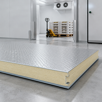 Panneau sandwich pour toiture PIR, panneau isolé de 100 mm, usine OEM