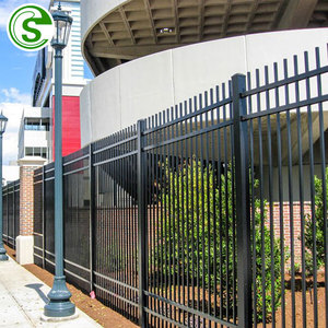 2025 thiết kế mới nóng bán rèn sắt hàng rào lối đi, biệt thự ranh giới kim loại picket hàng rào trang trí - Product Image 3