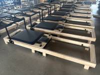 Reformers de Pilates Plegables de Madera Clásica de Alta Gama, Totalmente Personalizables y Certificados por la CE, Ideales para Pedidos de Estudio