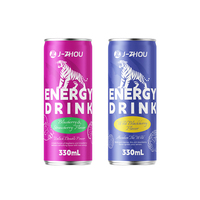 Boisson énergisante pétillante Prime Hydration sans sucre, marque privée, 250 ml, boîte, Full Throttle, avec ginseng, vente en gros