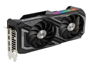 بطاقة رسومات الألعاب HUASHUO ROG STRIX RX 6600 XT O8G بذاكرة 8 جيجابايت GDDR6 ومعالج رسومات AMD RDNA <span class=keywords><strong>2</strong></span> ومروحتين مزدوجتين وإضاءة RGB ومنفذ PCIe 4.0 - Product Image 3