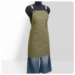 Tablier <span class=keywords><strong>de</strong></span> <span class=keywords><strong>cuisine</strong></span> élégant pour femme, idéal pour la préparation <span class=keywords><strong>de</strong></span> thé au lait, la pâtisserie, les cafés et la <span class=keywords><strong>cuisine</strong></span>, style classique, avec logo personnalisé et tour <span class=keywords><strong>de</strong></span> taille ajustable. - Product Image 6