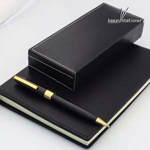 Stylo à bille de luxe noir personnalisé Kasun, stylo professionnel pour le bureau, idéal pour la signature d'affaires - Product Image 5