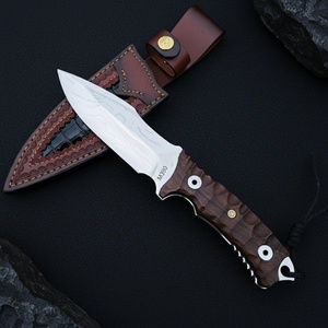 Cuchillo de Bolsillo Lich de Acero Inoxidable de Alta Calidad con Mango de Madera, Hoja Fija, Personalizable OEM, para Camping, 265 mm, 1 Año de Garantía - Product Image 2