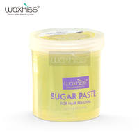 Cire dépilatoire douce au sucre, sans chauffage, étiquetage privé, cire brésilienne Waxkiss, cire au sucre naturelle et douce