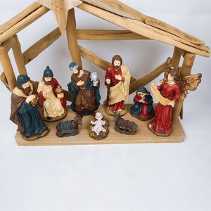 Novedad, Exhibidores Navideños al por Mayor, Juego de Natividad, Figura Navideña de Poliresina - Product Image 5