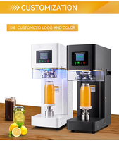 Machine de scellage numérique pour boissons, idéale pour les canettes de jus et les bouteilles en plastique, facile à utiliser, avec technologie de scellage à froid à noyau de roulement.
