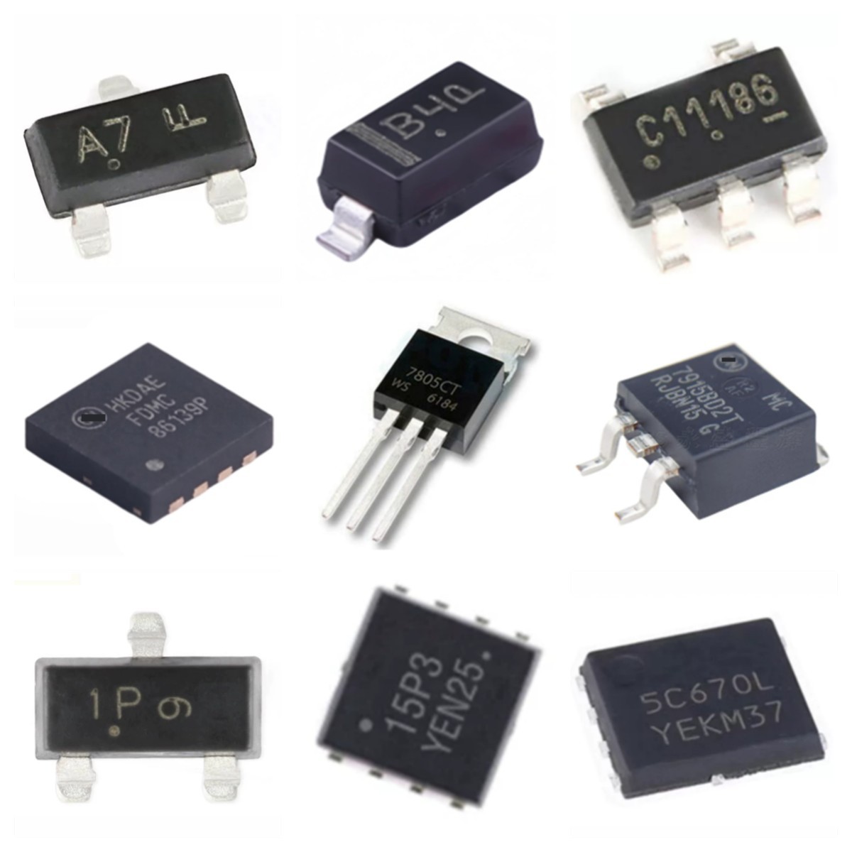 FQD1N80TM, Field Effect <strong>Transistor</strong> MOSFET, 1 A, 800 V , TO-252 DPAK, New Original In Stock