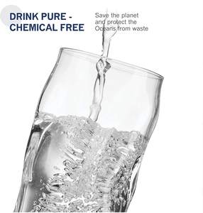 طويل القامة أكواب الشرب 15.5 اونصة خمرة الزجاج (مجموعة من 4) موخيتو الزجاج ، الايطالية صنع شريط نظارات ، فناجين زجاج للمياه ، عصير ، - Product Image 4