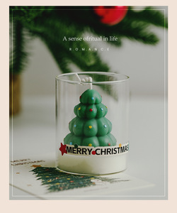 Fragrance Scented White Peach Oolong Handmade with Glass Jar Environment-Friendly Christmas Decoration <b>Ornaments</b> Gift Set - Product Image 6