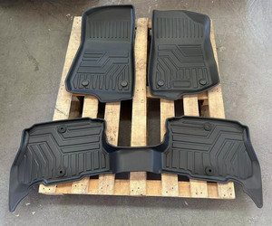 Tapetes de Piso para Auto 3D TPE de Ajuste Preciso, Escaneados con Láser, para JEEP WRANGLER 4XE 2021 - Product Image 1