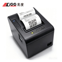 Impresora Térmica de Recibos ED808 de 80 mm con Cortador Automático, WiFi, Sistema POS para Cocina y Restaurante, Impresión Directa de Escritorio, Fabricante