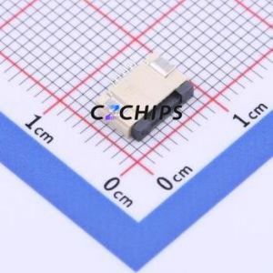 FPC-0.5FX-7PWBH20 FFC/FPC Connector SMD,P=0.5mm Connector Flip Cover Type Bottom Contact 7P 0.5mm - Product Image 2