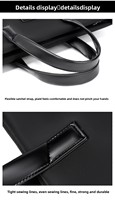 Sac pour ordinateur portable en polyester de haute qualité, sac pour ordinateur portable décontracté pour un usage quotidien, sac pour documents