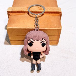 Ca sĩ Taylor giàu trí tưởng tượng Acrylic Keyring cho phụ nữ cô gái Quà tặng Túi Ví phụ kiện Anime Keychain tag bán buôn - Product Image 4