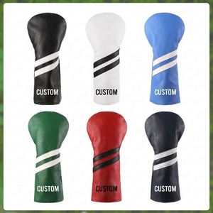 Housse de protection en cuir PU durable imprimée par transfert thermique personnalisée pour clubs de golf (driver et bois) – Protection toutes saisons – Vente en gros - Product Image 6