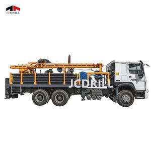 CSD300トラック搭載ボアホールロータリー掘削機井戸掘削リグ空気圧縮機付き - Product Image 4