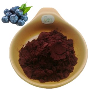 Bosbessenextract 25% Anthocyaninepoeder Dat Bosbes/Vlierbes/Moerbeivruchten/Zwarte Bes Anthocyanen Plantenextract Levert - Product Image 1
