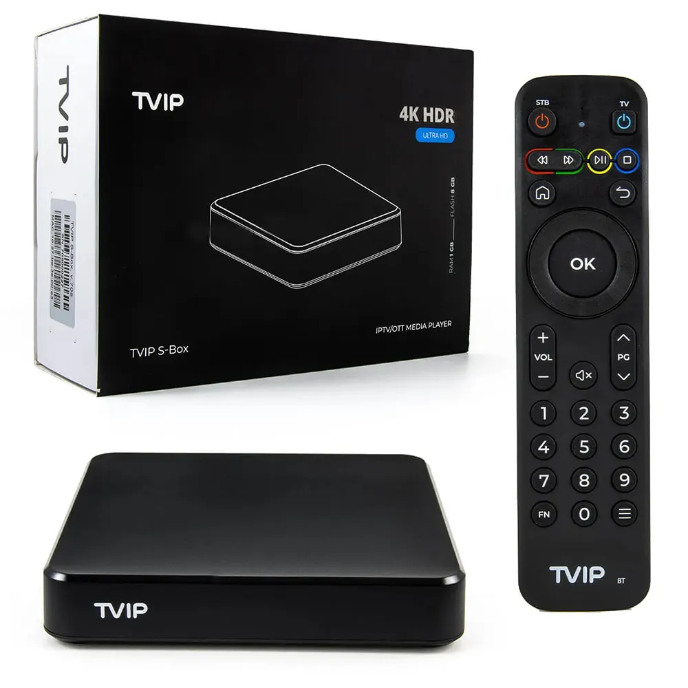 TVIP705 S905W2 1G 8G Android 11 TV Box TVIP706 2G8G Amlogic S905W2 Media Player Ultra IP TV Streaming Box Support Protal Channel