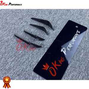 Canards avant en fibre de carbone sèche de style MP pour <span class=keywords><strong>BMWM3</strong></span> M4 G80 G82 - Product Image 2